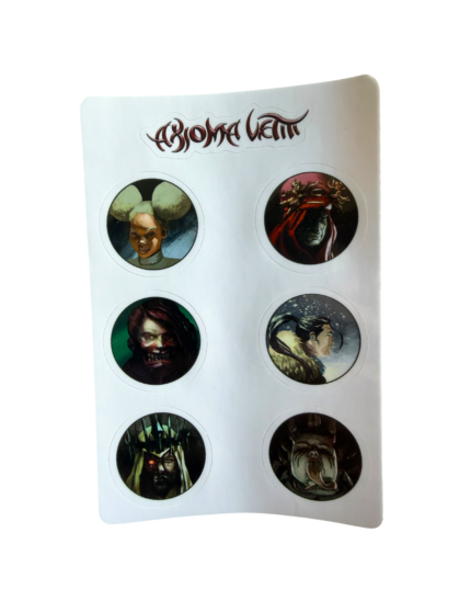 Cartela Sticker - 7 unidades